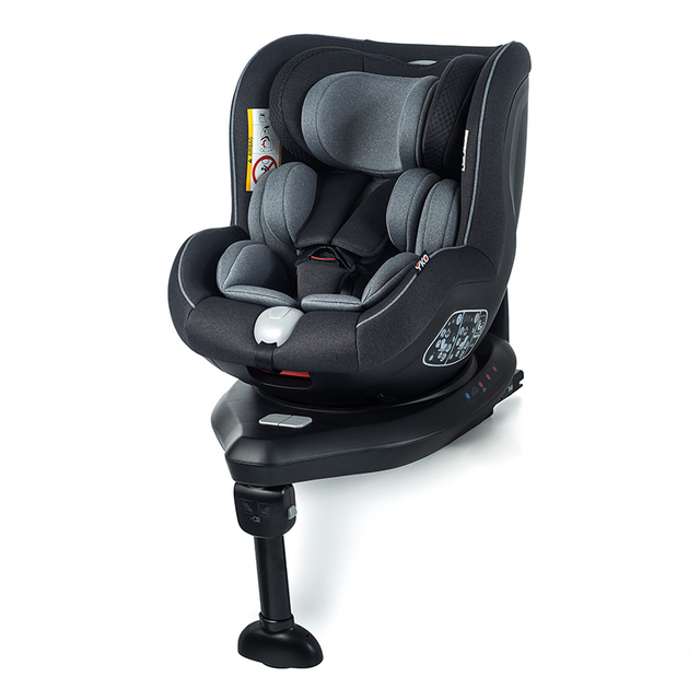 360 Degree Rotation baby car seat Black Extended Child Car Seat for Babies