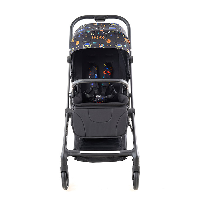 Child Stroller with Seat 360 degree Rotation 4-wheel with Suspension 