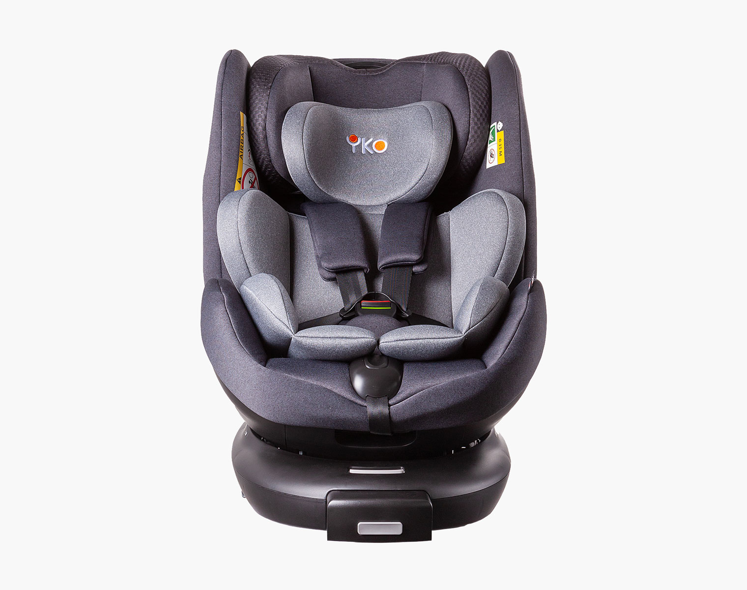 child car seat with belt