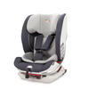 White Compact Child Car Seat with Isofix